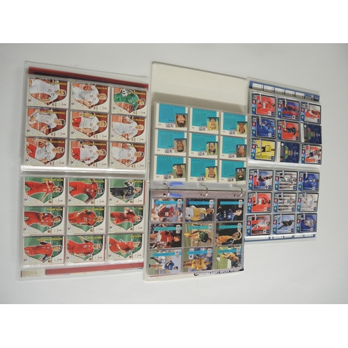 236 - Group of five albums containing Panini Football Adrenalin XL trading cards including Euro 2020, Russ... 