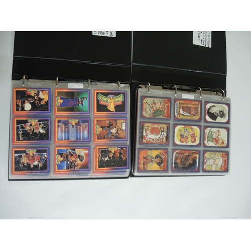 242 - Four albums containing Collect A trading cards including Coca Cola, Harley Davidson, Snargate, Power... 