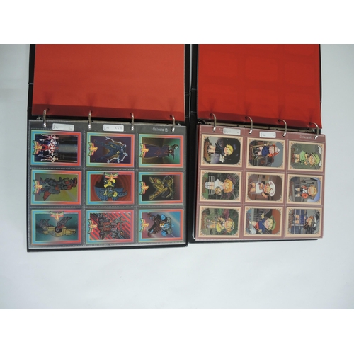 242 - Four albums containing Collect A trading cards including Coca Cola, Harley Davidson, Snargate, Power... 