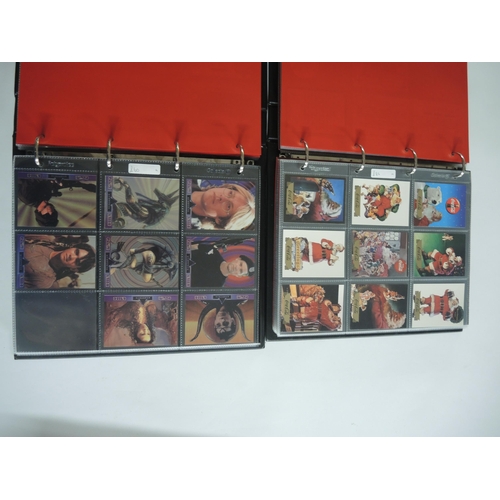 242 - Four albums containing Collect A trading cards including Coca Cola, Harley Davidson, Snargate, Power... 