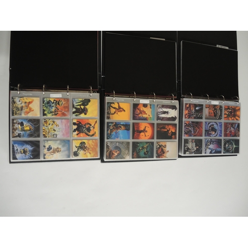 243 - Five albums containing FPG trading cards including Bob Eggleston, Chris Achilleos, Jeffrey Jones etc... 