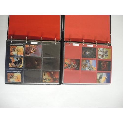 243 - Five albums containing FPG trading cards including Bob Eggleston, Chris Achilleos, Jeffrey Jones etc... 