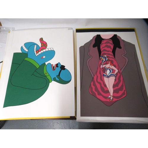 247 - Abbey Road Studios ' Yellow Subversion ', the Artwork of Yellow Submarine, in folio, Limited No. 215... 