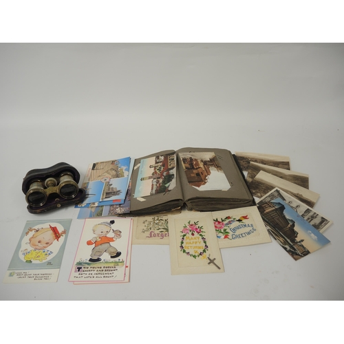 293 - Three World War I silk postcards, together with a postcard collection to include Mabel Lucie Attwell... 