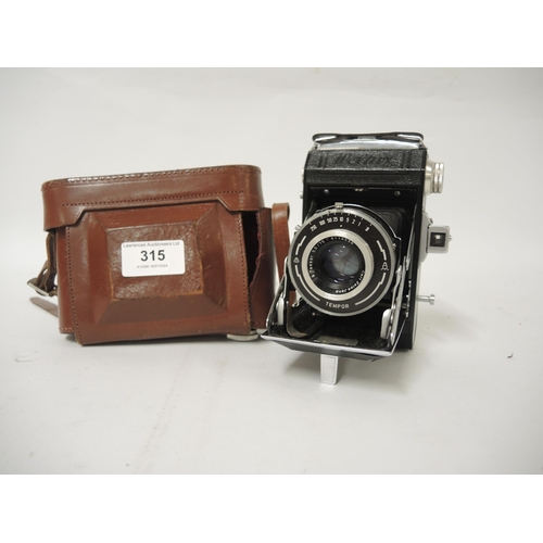 315 - Rheinmetall Weltax medium format folding bellows camera