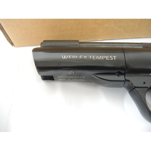 337 - Webley Tempest .22 air pistol