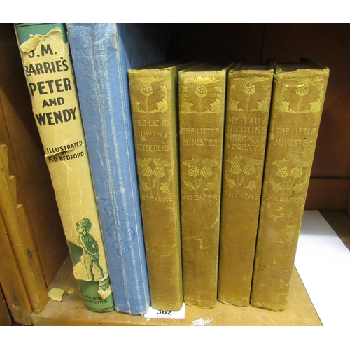 362 - J.M. Barrie, six various volumes, including one volume illustrated by Mabel Lucie Attwell