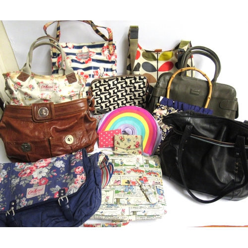 48 - Quantity of various ladies handbags, including Kath Kidston, Paul Costello, Radley and Orla Kiely