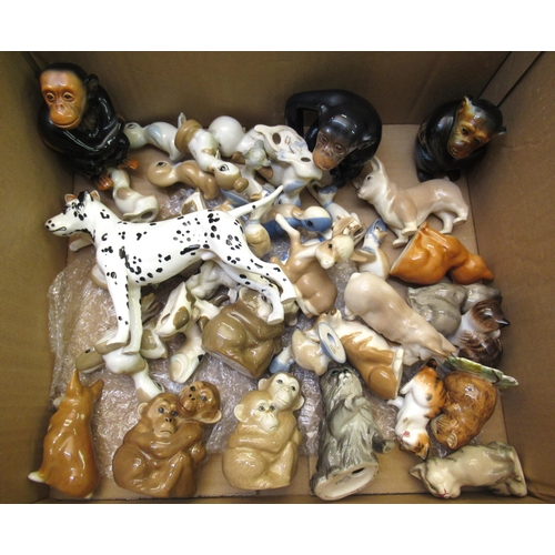 565 - Collection of various Royal Doulton figures of kittens (one at fault), Beatrix potter figure ' Timmy... 