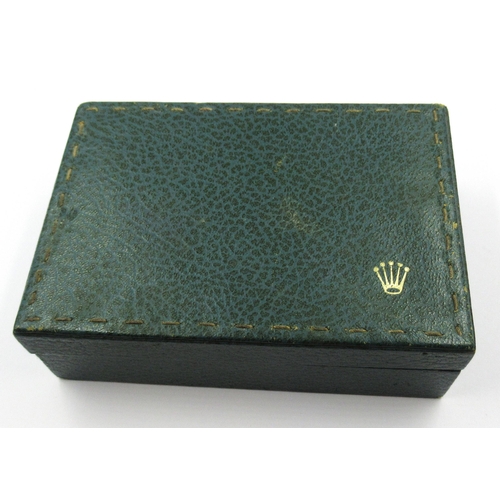 741 - Green Rolex wristwatch box