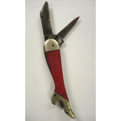 202 - Pen knife in the form of a ladies leg and shoe