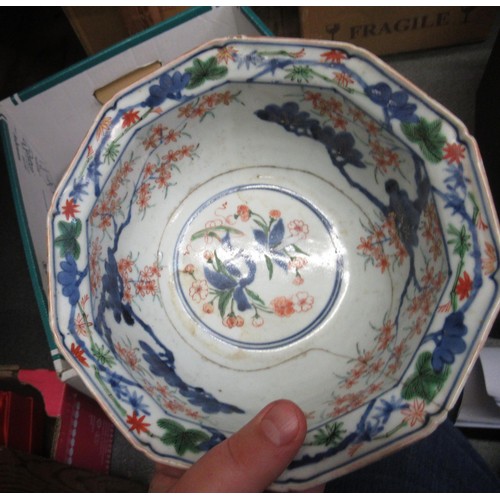 490 - Quantity of various Chinese ceramics (with damages)