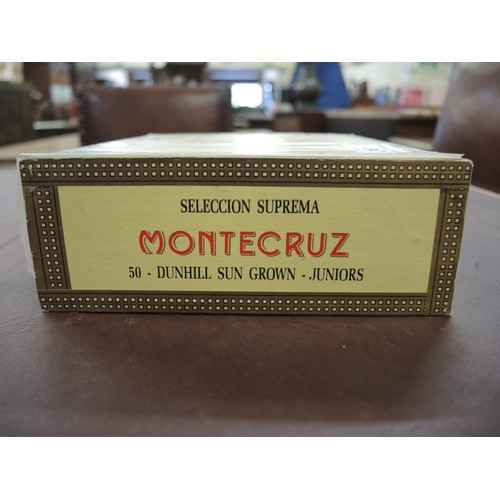 347 - Sealed box of Dunhill Montecruz Junior cigars