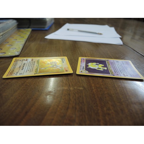 234 - Pokemon trading card game complete base set 102/102, together with complete jungle set, near complet... 