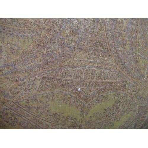 54 - Two Paisley style bed throws, 330 x 105cm approximately and 230 x 105cm approximately