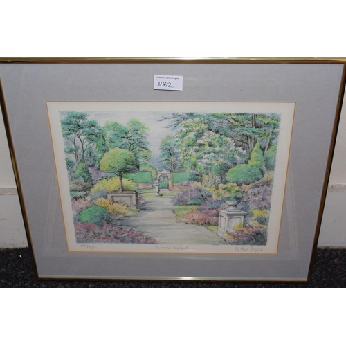 1062 - Arthur Byrne, pair of large signed Limited Edition prints, 37 x 58cm, together with five smaller, 25... 