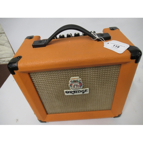 118 - Orange Crush 10 guitar amplifier (working)