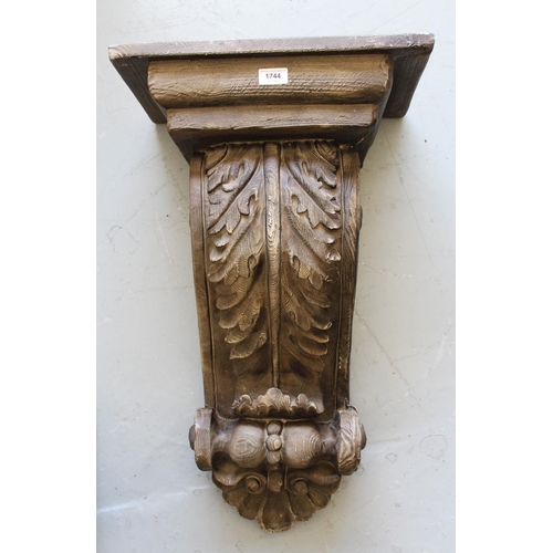 1744 - Modern large injection moulded architectural style wall bracket