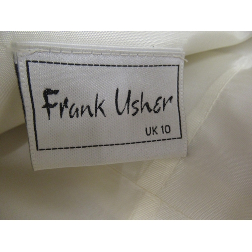 40 - Frank Usher, ladies evening dress, size 10, velvet skirt suit by Savoy Taylors Guild Ltd., London (n... 