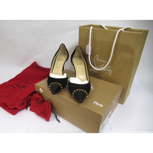 46 - Christian Louboutin, Culturella 70 shoes, size 39, complete with original dust covers, box and packa... 