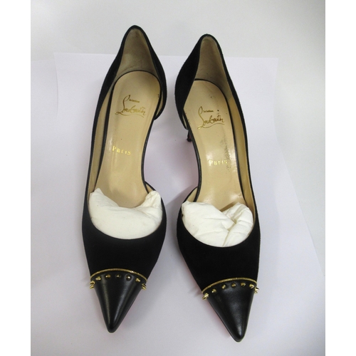 46 - Christian Louboutin, Culturella 70 shoes, size 39, complete with original dust covers, box and packa... 