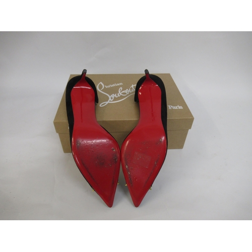 46 - Christian Louboutin, Culturella 70 shoes, size 39, complete with original dust covers, box and packa... 