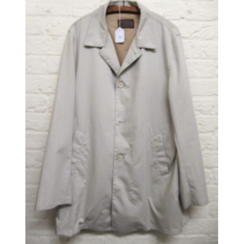 57 - Prada, gentleman's single breasted raincoat, size XL