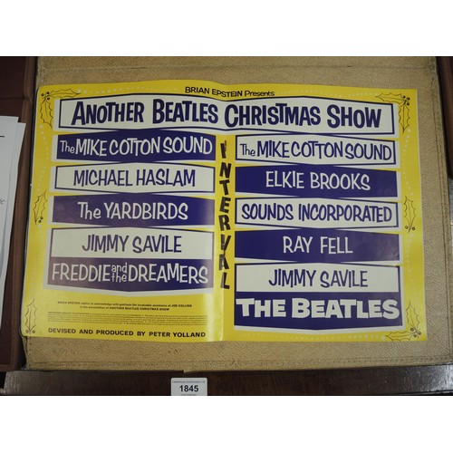 81 - ' Another Beatles Christmas Show programme ' with ticket January 8th 1965