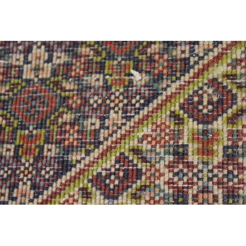 12 - Small Indo Persian rug of Bidjar design, 92 x 77cm