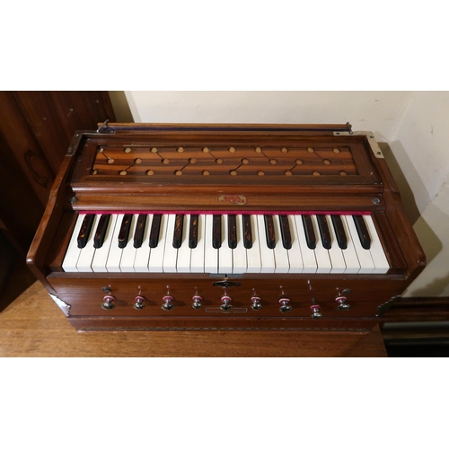 223 - Harmonium by Bina Swar, 55cm wide