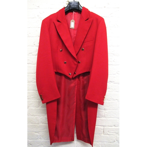 25 - Red Toastmaster's jacket, size 42