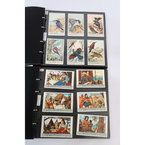 286 - Five albums of Liebig trading cards containing various complete sets