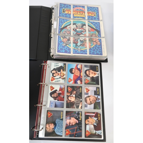 298 - Five albums of Sky box trading cards, including Lion King, X-Men, Youngblood etc.