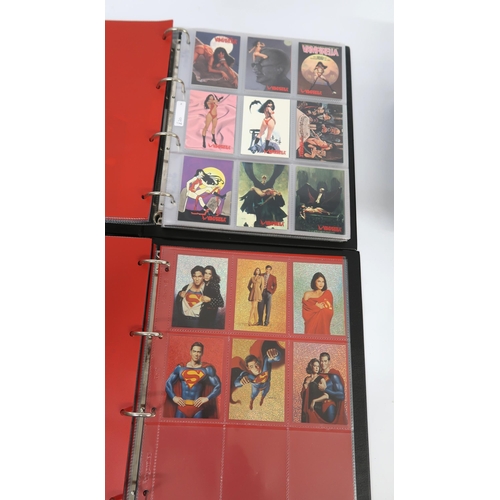 298 - Five albums of Sky box trading cards, including Lion King, X-Men, Youngblood etc.