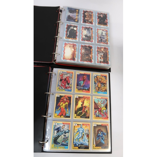 298 - Five albums of Sky box trading cards, including Lion King, X-Men, Youngblood etc.