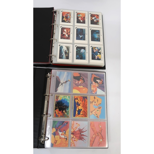 298 - Five albums of Sky box trading cards, including Lion King, X-Men, Youngblood etc.