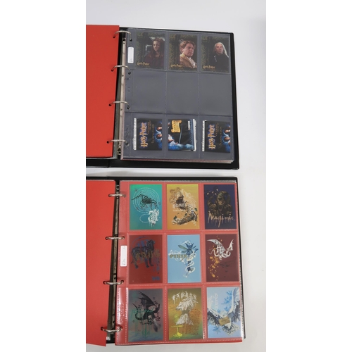 302 - Five albums of Artbox trading cards, including Pokemon, Lord of the Rings, Simpson Film Cell etc.