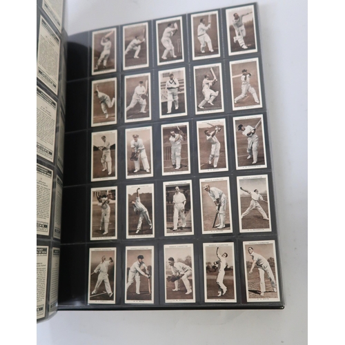 313 - One album of Ogden's cigarette cards, including Jockeys, Pugilists sets etc.