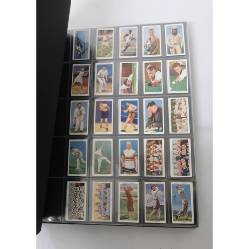 315 - One album of Ogden's cigarette cards, including ABC of Sports and Jockeys sets etc.