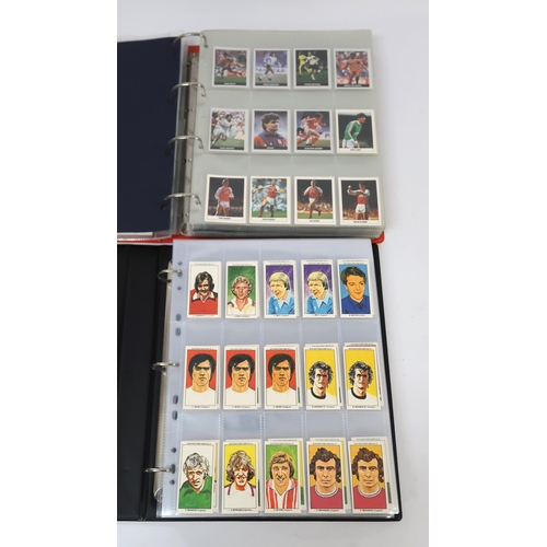 318 - Four albums of Sun Soccer cards