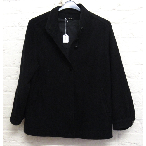 46 - Aquascutum, ladies blazer, size 16R and a Daks, London, black half length overcoat