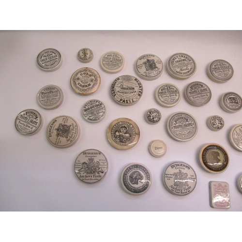 460 - Collection of 19th Century advertising pot lids