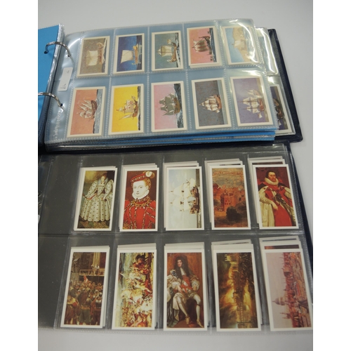 75 - Ten albums of Brooke cigarette cards