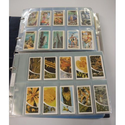 75 - Ten albums of Brooke cigarette cards