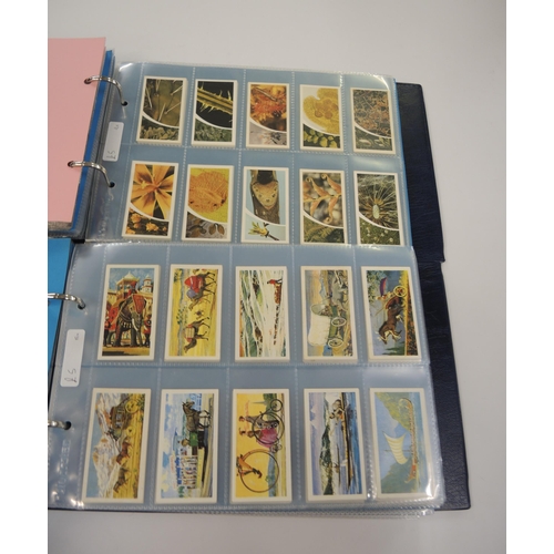 75 - Ten albums of Brooke cigarette cards