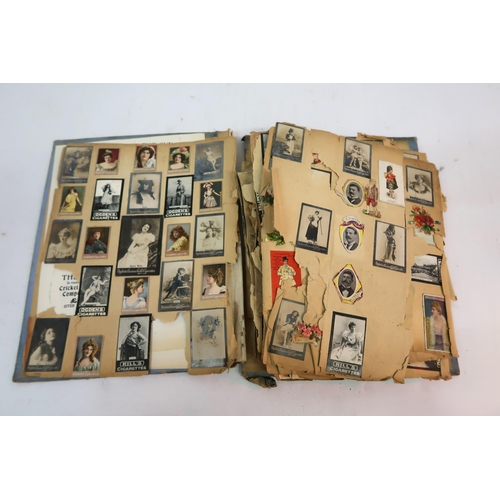 83 - Collection of miscellaneous postcards, cigarette cards and other ephemera