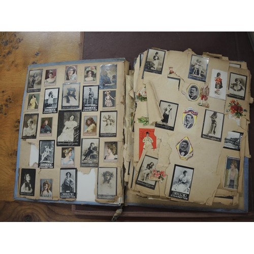 83 - Collection of miscellaneous postcards, cigarette cards and other ephemera