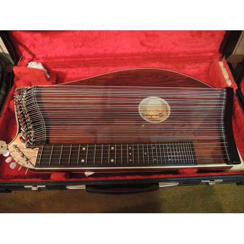 120 - Walter E. Sandner concert zither, Model No. K1, in original fitted case