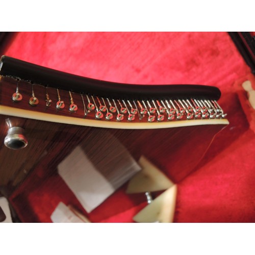 120 - Walter E. Sandner concert zither, Model No. K1, in original fitted case