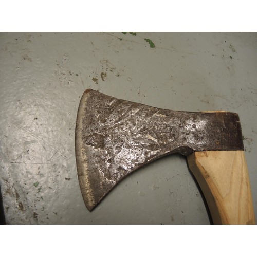 91 - Group of six various woodcutter's axes